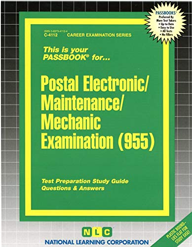 Jack Rudman-Postal Electronic/Maintenance/Mechanic Examination(Passbooks)