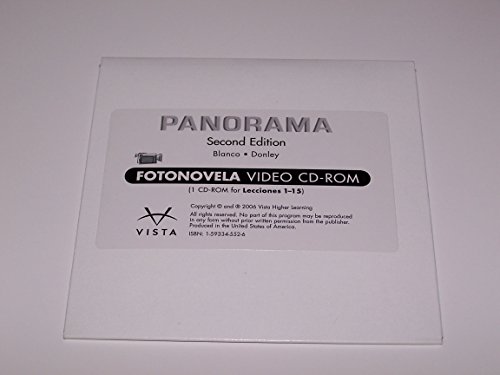 PANORAMA 2/e FOTONOVELA Video CD-ROM - Donley Blanco