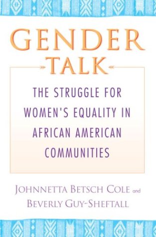 Gender talk - Johnnetta B. Cole