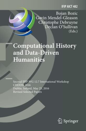 Computational History and Data-Driven Humanities - Bojan Bozic