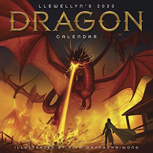 Llewellyn's 2023 Dragon Calendar - Piya Wannachaiwong
