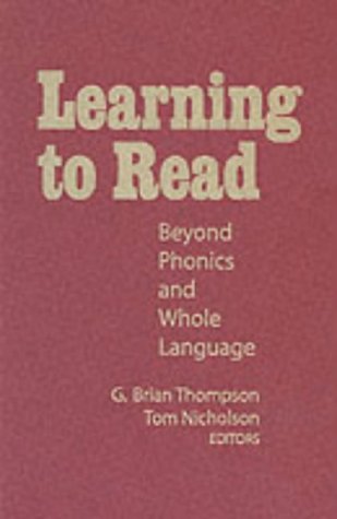 Learning to Read - Brian G. Thompson