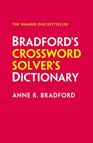 Anne R. Bradford-Collins Bradford's Crossword Solver's Dictionary