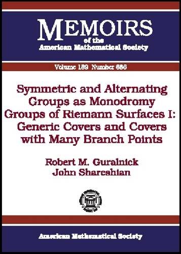 Robert M. Gurahick-Symmetric and alternating groups as monodromy groups of Riemann surfaces I
