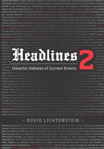Headlines 2 - Dovid Lichtenstein