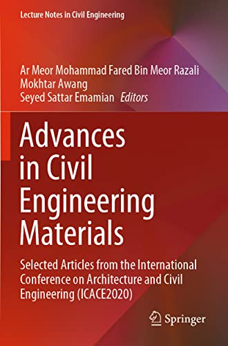 Advances in Civil Engineering Materials - Ar Meor Mohammad Fared Bin Meor Razali