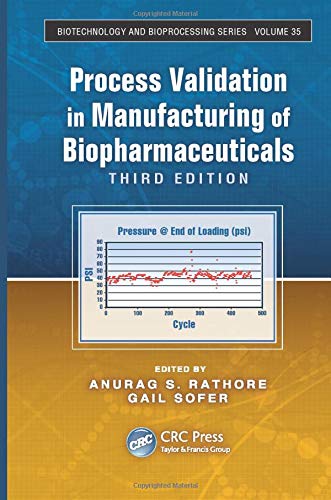 Anurag S. Rathore-Process validation in manufacturing of biopharmaceuticals