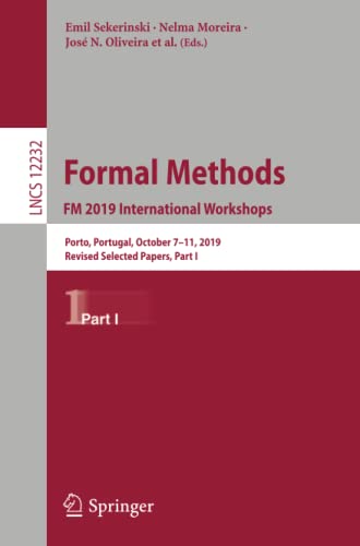 Emil Sekerinski-Formal Methods. FM 2019 International Workshops