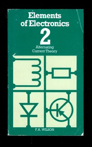 F.A. Wilson-Elements of Electronics