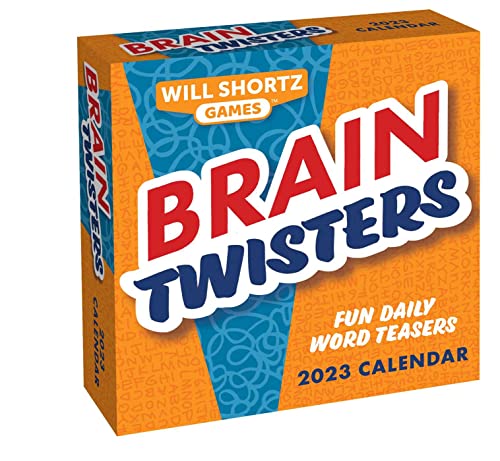Will Shortz Games : Brain Twisters 2023 Day-to-Day Calendar - Will Shortz
