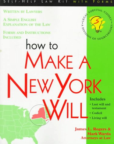 Rogers, James L.-How to make a New York will