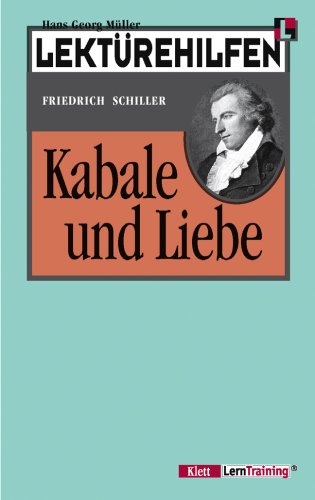 Hans Georg Müller-Lektürehilfen Friedrich Schiller 