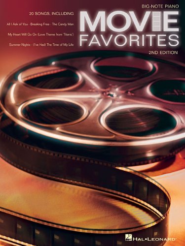 Hal Leonard Corp.-Movie Favorites (Big-Note Piano)