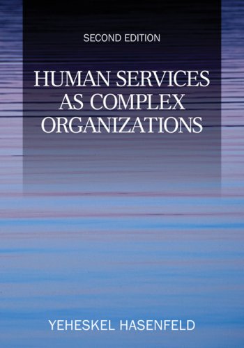 -Human services as complex organizations