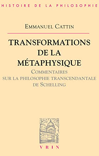 Emmanuel Cattin-Transformations de la métaphysique