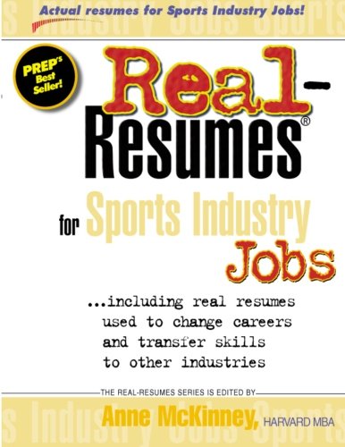 Anne McKinney-Real-resumes for sports industry jobs