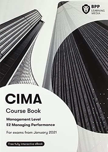 BPP Learning Media-CIMA E2 Managing Performance