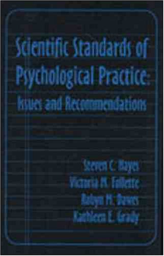 Steven C. Hayes-Scientific standards of psychological practice