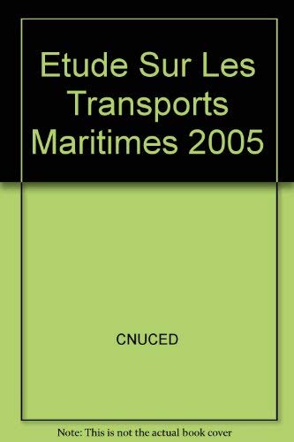 Etude Sur Les Transports Maritimes 2005 - 