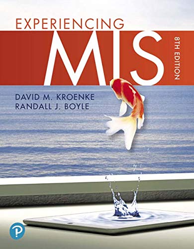 David M. Kroenke-Experiencing MIS
