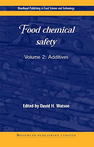 D. Watson-Food Chemical Safety Vol. 2 : Volume 2