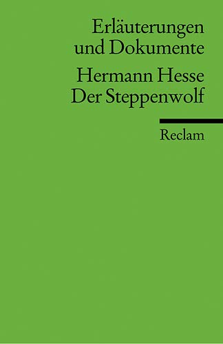 Friedrich Voit-Hermann Hesse, Der Steppenwolf