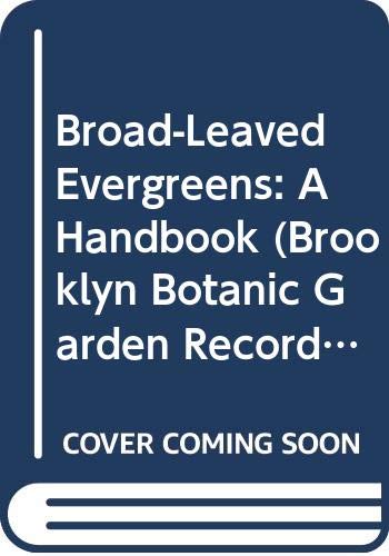 Brian O. Mulligan-Broad-leaved evergreens