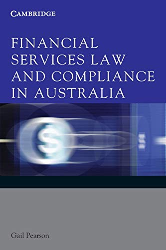 Gail Pearson-Financial services law and compliance in Australia