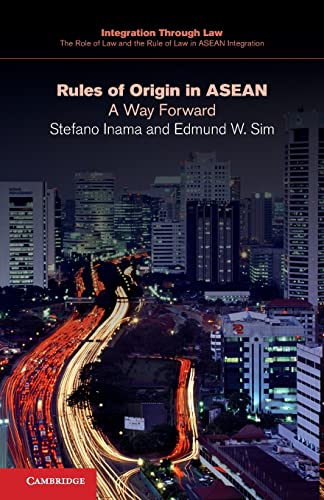 Stefano Inama-Rules of Origin in ASEAN