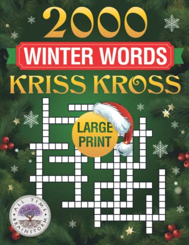 2000 Winter Words Large Print Kriss Kross - All Time Brainstorm