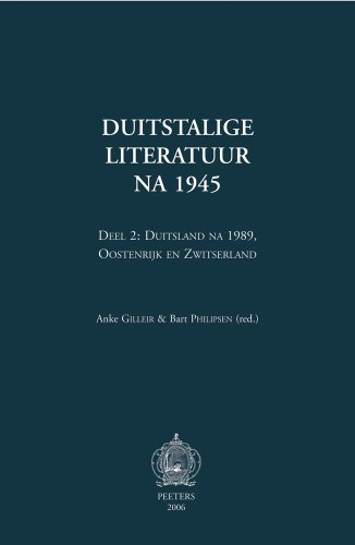Duitstalige Literatuur Na 1945 - A. Gilleir