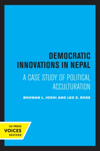 Bhuwan L. Joshi-Democratic Innovations in Nepal