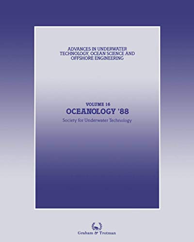 Society for Underwater Technology (SUT)-Oceanology 88