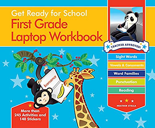 Heather Stella-Get Ready for School First Grade Laptop Workbook