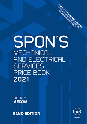 AECOM (Firm) Staff-Spon's Mechanical and Electrical Services Price Book 2021