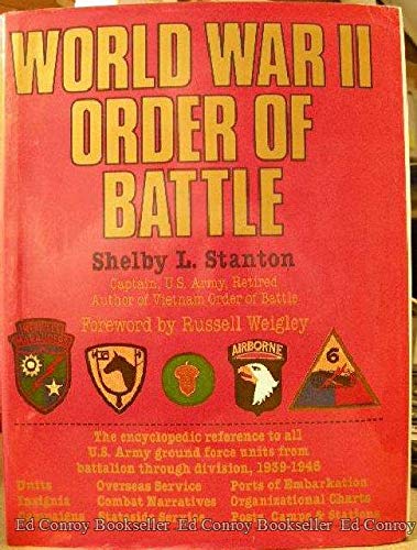 Shelby L. Stanton-World War II Order of Battle