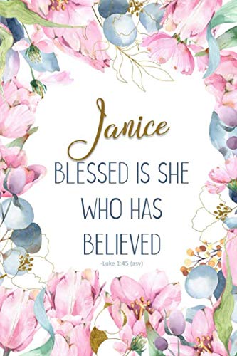 Grace 4 Me Books-Janice : Blessed is She Who Has Believed -Luke 1 : 45