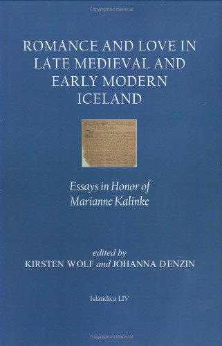 Kirsten Wolf-Romance and love in late medieval and early modern Iceland