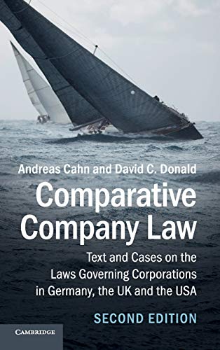Comparative Company Law - Andreas Cahn