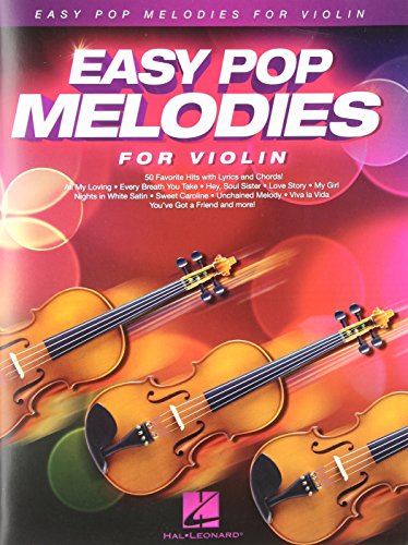 Hal Leonard Corp. Staff-Easy Pop Melodies for Violin
