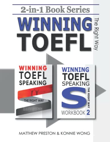 2-In-1 Book Series : WINNING TOEFL Speaking - the Right Way and WINNING TOEFL Speaking - the Right Way - WORKBOOK 2 - Konnie Wong