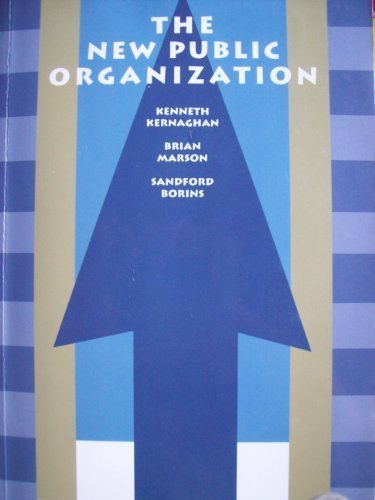 New public organization - Kenneth Kernaghan