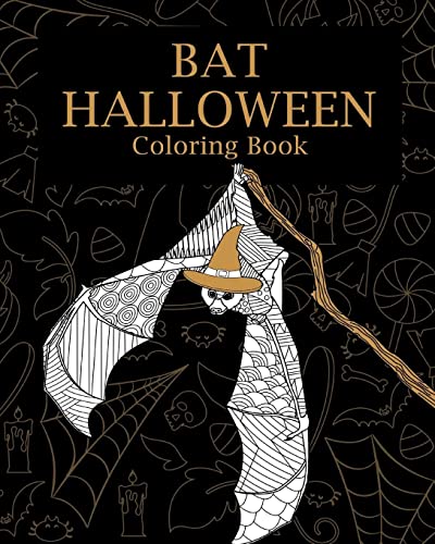 Paperland-Bat Halloween Coloring Book
