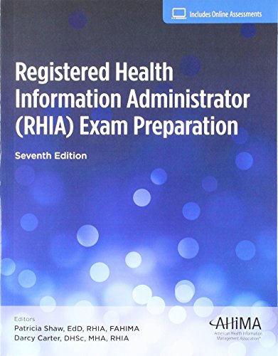 Patricia Shaw-Registered Health Information Administrator  Exam Prep