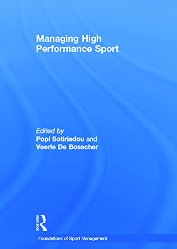 Managing High Performance Sport - Popi Sotiriadou