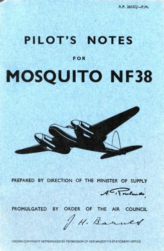 Air Ministry-De Havilland Mosquito 38  -Pilot's Notes