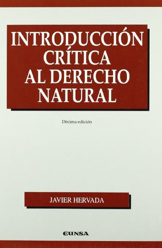 Javier Hervada-Introducción crítica al derecho natural