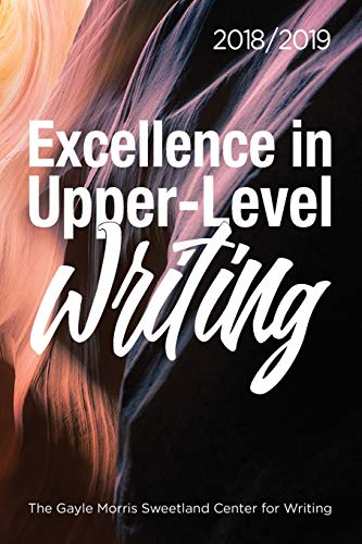 Excellence in Upper-Level Writing 2018/2019 - Dana Nichols