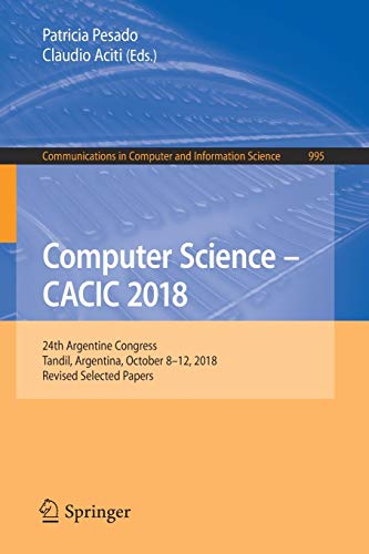 Patricia Pesado-Computer Science – CACIC 2018
