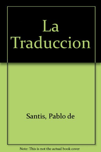 Pablo de Santis-La traducción